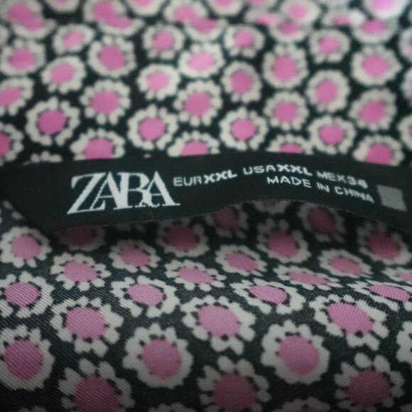 Zara Floral dot blouse - Picture 10 of 16